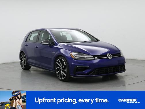 Blue 2018 Volkswagen Golf R R