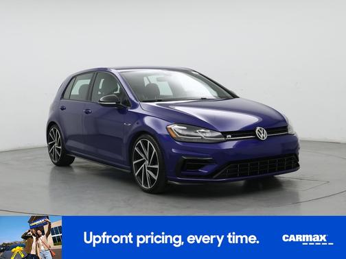 Blue 2018 Volkswagen Golf R