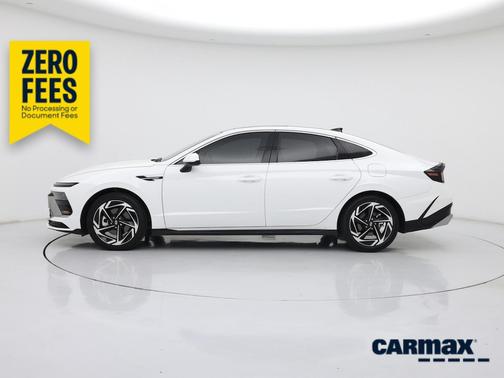 White 2024 Hyundai SONATA SEL