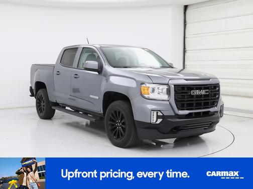 Gray 2022 GMC Canyon Elevation