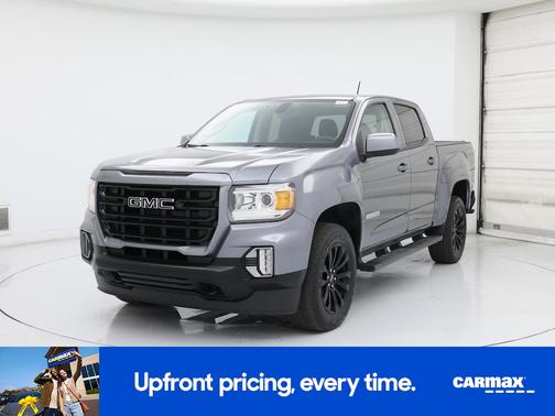 Gray 2022 GMC Canyon Elevation
