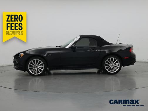 Black 2020 FIAT 124 Spider Lusso