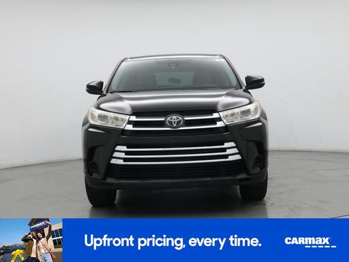 Black 2017 Toyota Highlander LE