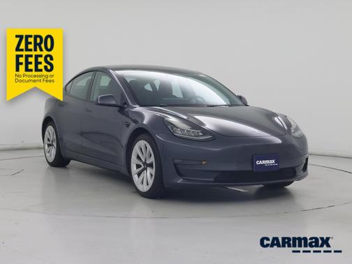 Gray 2022 Tesla Model 3 Long Range