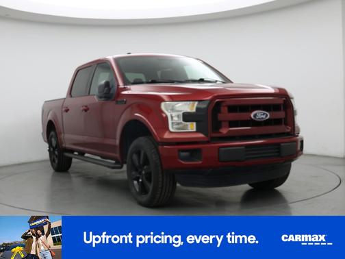 Red 2016 Ford F-150 XLT Truck