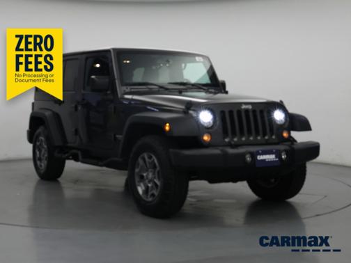 Gray 2017 Jeep Wrangler Unlimited Rubicon