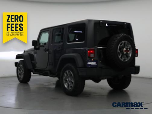 Gray 2017 Jeep Wrangler Unlimited Rubicon