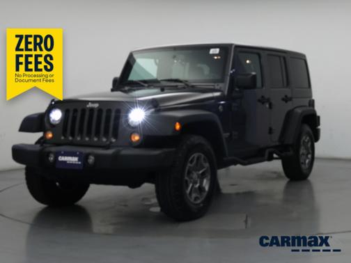 Gray 2017 Jeep Wrangler Unlimited Rubicon