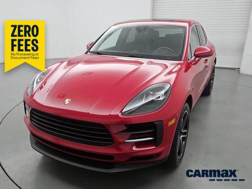 Red 2020 Porsche Macan S