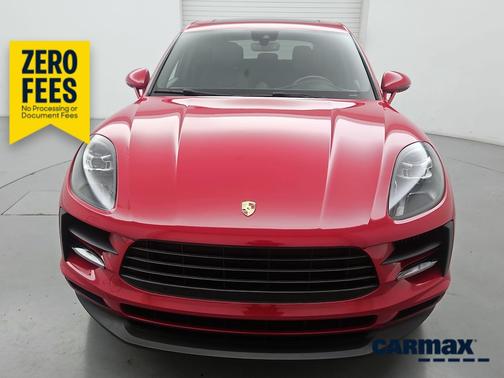 Red 2020 Porsche Macan S