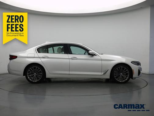 White 2023 BMW 540 I