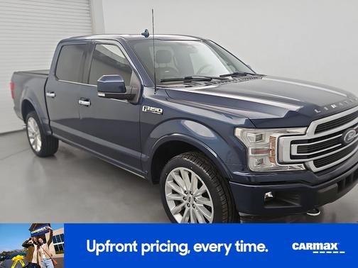 Blue 2018 Ford F-150 Limited