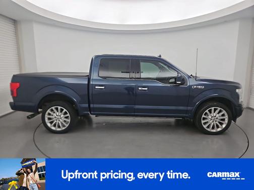 Blue 2018 Ford F-150 Limited