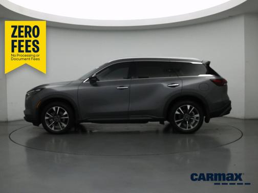 Gray 2023 INFINITI QX60 Luxe
