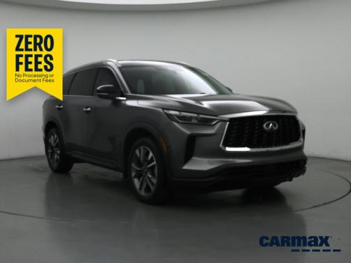 Gray 2023 INFINITI QX60 Luxe