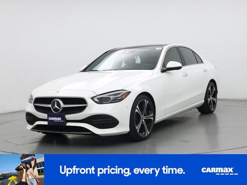 White 2025 Mercedes-Benz C-Class