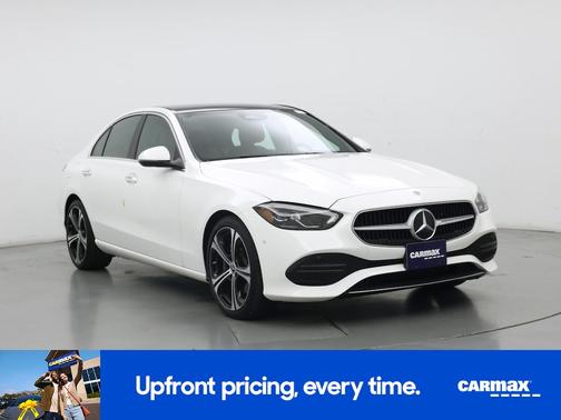 White 2025 Mercedes-Benz C-Class