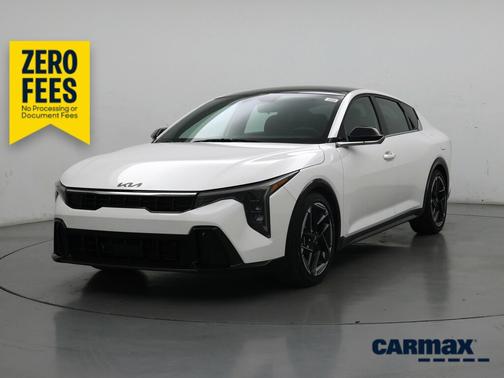 White 2025 Kia K4 GT-Line