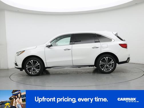 White 2020 Acura MDX Technology
