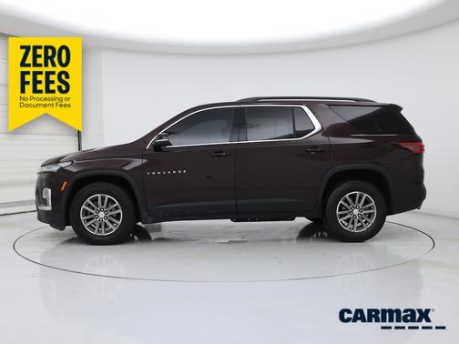 Burgundy 2023 Chevrolet Traverse LT Cloth