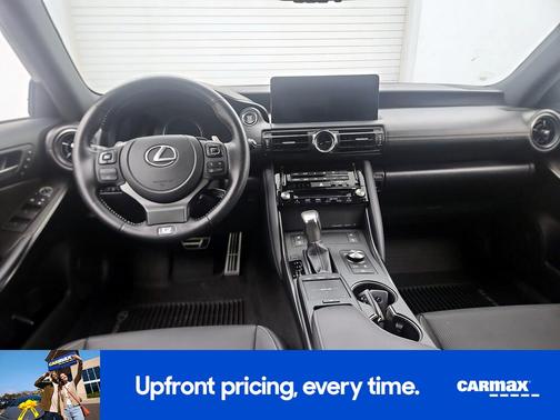Black 2023 Lexus IS 350 F-Sport