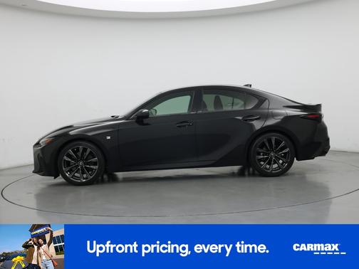Black 2023 Lexus IS 350 F-Sport