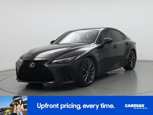 Black 2023 Lexus IS 350 F-Sport