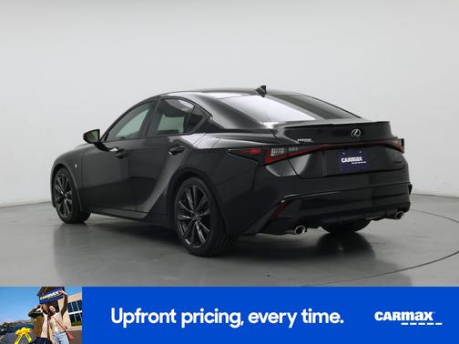 Black 2023 Lexus IS 350 F-Sport