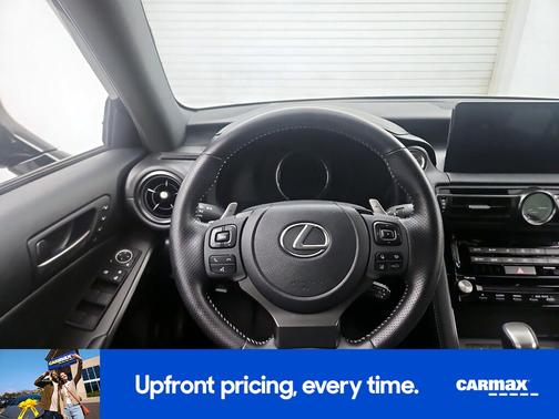 Black 2023 Lexus IS 350 F-Sport