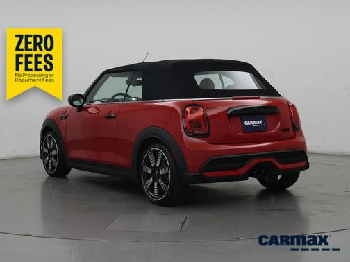 Red 2022 MINI Convertible S