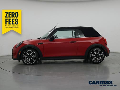 Red 2022 MINI Convertible S