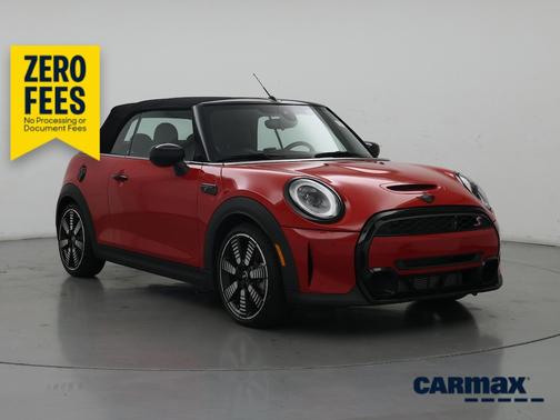Red 2022 MINI Convertible S