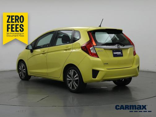 Yellow 2015 Honda Fit EX