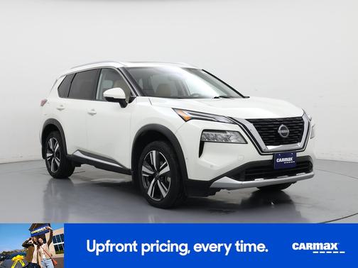 White 2023 Nissan Rogue Platinum