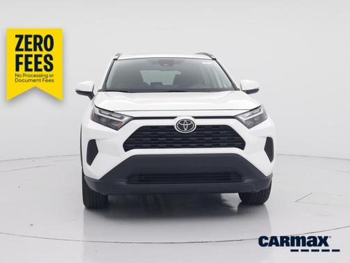 White 2023 Toyota RAV4 XLE