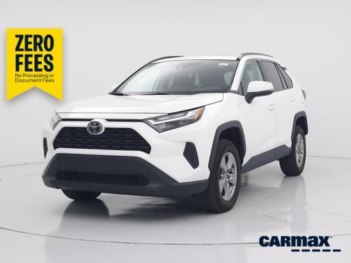 White 2023 Toyota RAV4 XLE