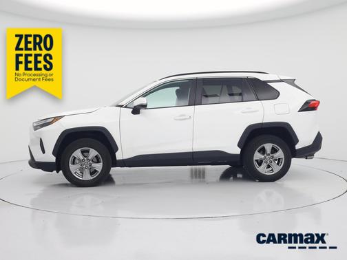 White 2023 Toyota RAV4 XLE