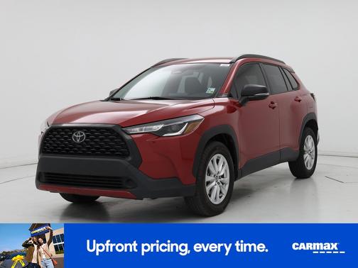 Red 2023 Toyota Corolla Cross LE