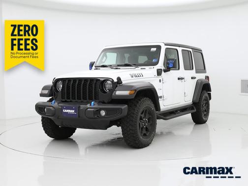 White 2023 Jeep Wrangler 4xe