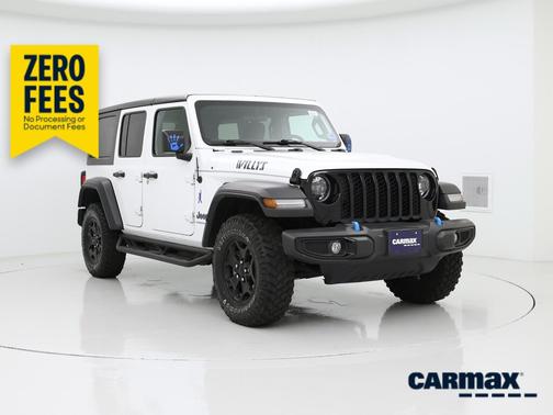 White 2023 Jeep Wrangler 4xe