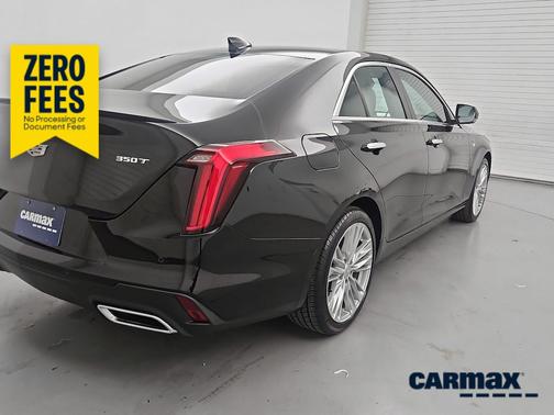 Black 2025 Cadillac CT4 Premium Luxury