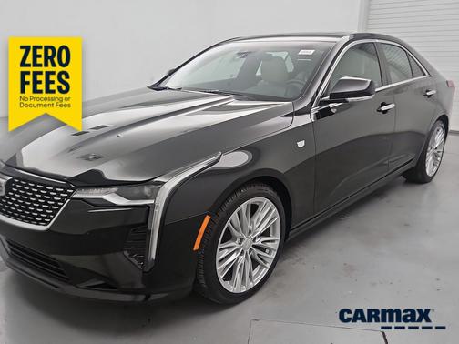 Black 2025 Cadillac CT4 Premium Luxury
