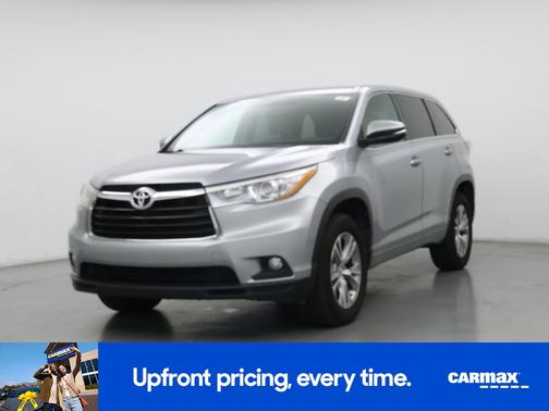 Silver 2016 Toyota Highlander LE
