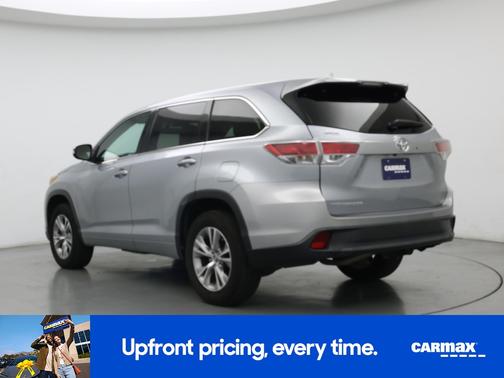 Silver 2016 Toyota Highlander LE