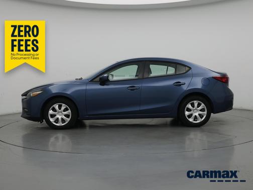 Blue 2017 Mazda Mazda3 Sport