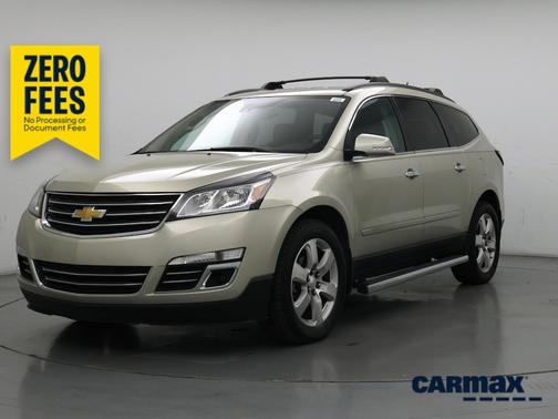 Silver 2016 Chevrolet Traverse LTZ
