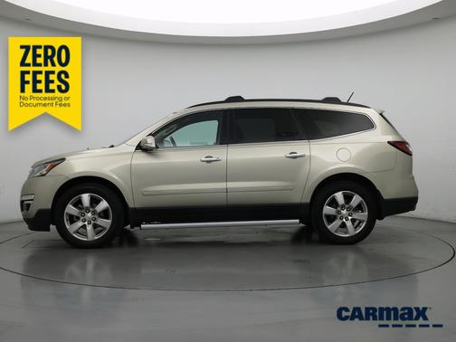 Silver 2016 Chevrolet Traverse LTZ