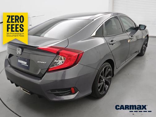 Gray 2020 Honda Civic Sport