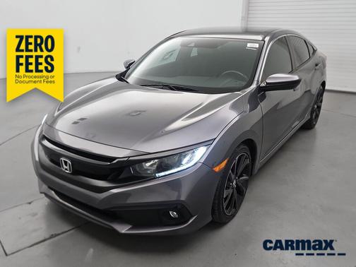 Gray 2020 Honda Civic Sport