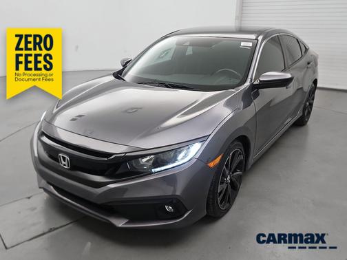 Gray 2020 Honda Civic Sport